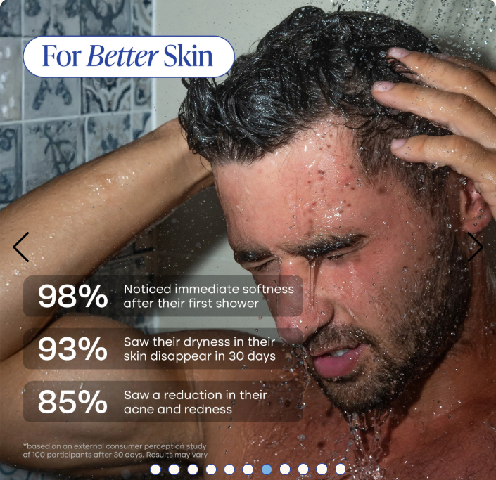 BREVO Filtered Shower Head