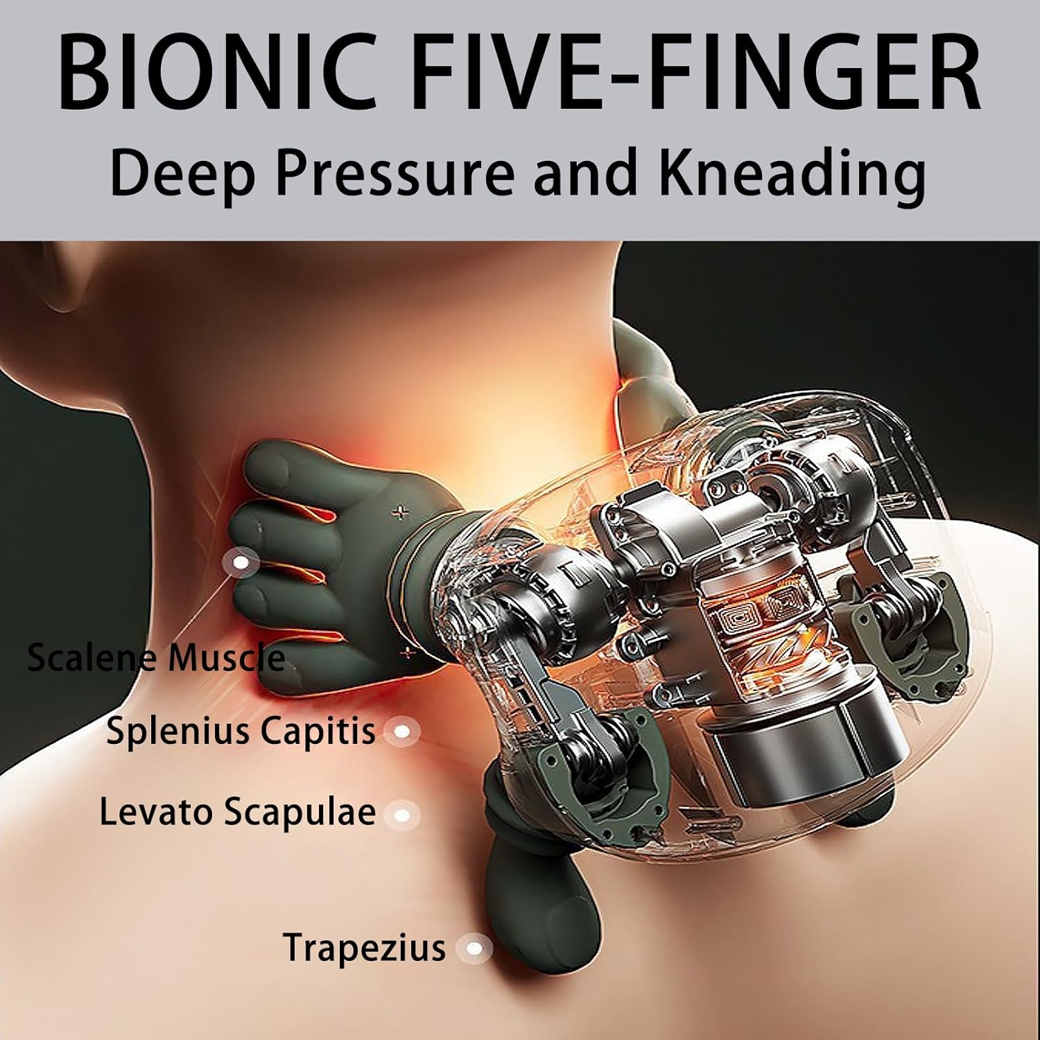 RelaxEase Shiatsu Massager