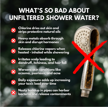 BREVO Filtered Shower Head