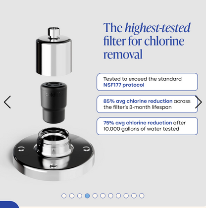 BREVO Filtered Shower Head